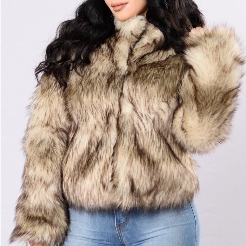 Brand New Faux Fur Jacket